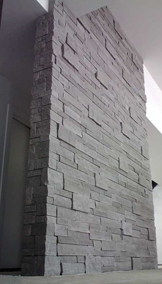 Arris-stack feature wall